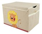 Bieco Lion Nature Stoffen Opbergbox, Kinderen en Baby's, Verzenden, Nieuw