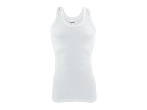 Heren onderhemd - SQOTTON® - 100% katoen - Wit, Kleding | Heren, Ondergoed, Verzenden