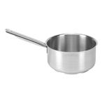 Steelpan RVS | 5,4 liter | Met ophang oog | Ø24x12(h)cm, Verzenden, Nieuw in verpakking