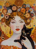 Italiaanse school (XX) - Bellezza, Antiek en Kunst, Kunst | Schilderijen | Klassiek