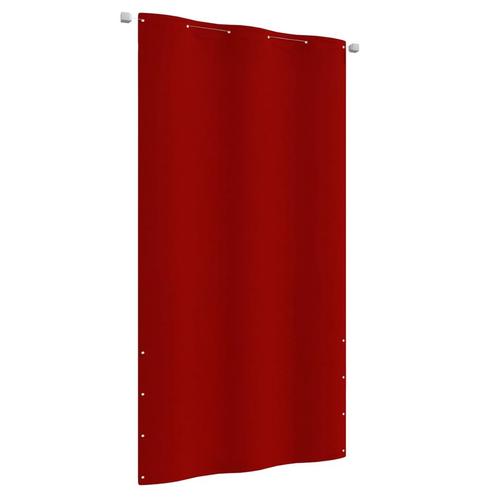vidaXL Balkonscherm 120x240 cm oxford stof rood, Tuin en Terras, Zonneschermen, Nieuw, Verzenden