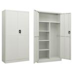 vidaXL Lockerkast 90x40x180 cm staal lichtgrijs, Verzenden, Nieuw