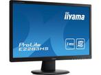 iiyama ProLite E2283HS-B1 - 22 Inch Monitor - 1920 x 1080, Verzenden, Zo goed als nieuw