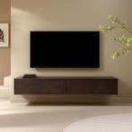*WOONWINKEL* Hangend Tv-meubel Walnoot Bruin 200 Cm, Huis en Inrichting, Verzenden, Nieuw