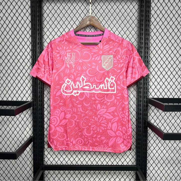 Fc Palestina voetbalshirt met aangepaste naam Roze, Kleding | Heren, Sportkleding, Voetbal, Nieuw, Verzenden