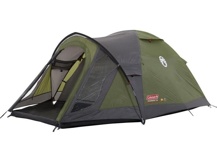 Coleman Darwin 3 Plus - Koepeltent - 3 persoons - 3000 mm, Caravans en Kamperen, Tenten, Zo goed als nieuw, Verzenden