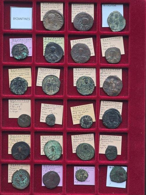 Byzantijnse Rijk Lot of 23 coins (Zonder Minimumprijs), Postzegels en Munten, Munten | Europa | Niet-Euromunten