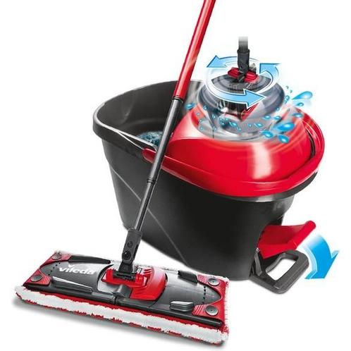 Vileda Ultramax Turbo complete set - Voor alle soorten, Huis en Inrichting, Overige Huis en Inrichting, Zo goed als nieuw, Ophalen of Verzenden
