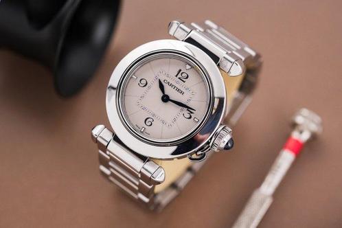 Cartier - Pasha De Cartier - Zonder Minimumprijs - WSPA0021, Sieraden, Tassen en Uiterlijk, Horloges | Heren