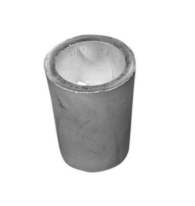 Radice zeskantige schroefmoer (alleen anode) as Ø 30mm, Zin, Watersport en Boten, Bootonderdelen, Motor en Techniek, Nieuw, Zeilboot of Motorboot