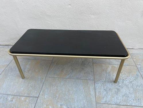 Salontafel - Hout, Metaal, Antiek en Kunst, Kunst | Designobjecten