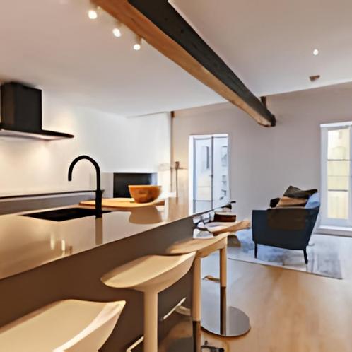 Gemeubileerd appartement met inloopdouche, wasmach..., Huizen en Kamers, Huizen te huur, Direct bij eigenaar, Appartement