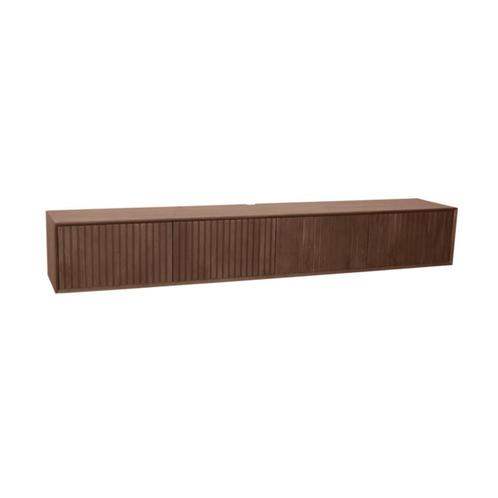*WOONWINKEL* Starfurn Madison Walnut Zwevend Tv-meubel Walno, Huis en Inrichting, Kasten | Televisiemeubels, Nieuw, Verzenden