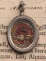 Reliekhouder - Messing, Glas, Textiel - 1750-1800 - Uit