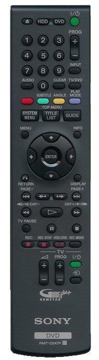 Afstandsbediening Sony rmt-d247p rdr-hx750, Audio, Tv en Foto, Afstandsbedieningen, Origineel, Nieuw, Ophalen of Verzenden