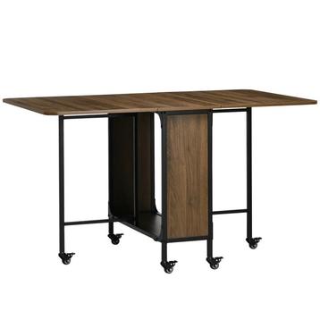 TRUUSK Mobiele Klaptafel Klaptafel, 2 Opvouwbare Vlakken, 13 beschikbaar voor biedingen