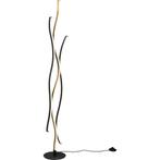 Vloerlamp - Dimbaar - 1-lichts - Chroom, Huis en Inrichting, Lampen | Vloerlampen, Ophalen of Verzenden, Nieuw, Metaal, 100 tot 150 cm