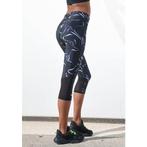 active by Lascana Caprilegging Black Marble Sportbroek, Kleding | Dames, Sportkleding, Verzenden, Nieuw