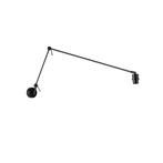 Moderne wandlamp zwart verstelbaar - Blitz, Nieuw, Overige materialen, Modern