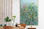 Jane Grieco - Jardin en floraison- Tableau, unique, format