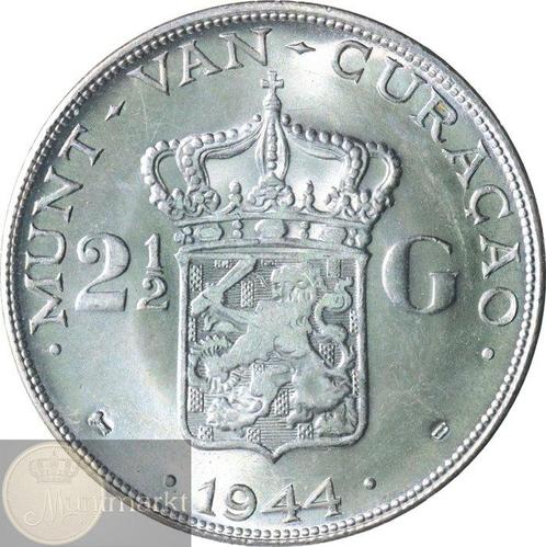 Curaçao (Caribisch Nederland). Wilhelmina. 1/10 gulden t/m, Postzegels en Munten, Munten | Nederland