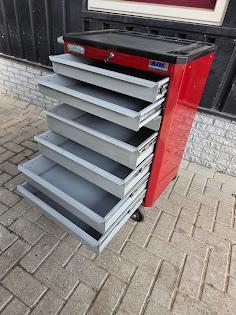 Kraftwerk gereedschapswagen, Doe-het-zelf en Verbouw, Gereedschap | Handgereedschap, Zo goed als nieuw, Ophalen