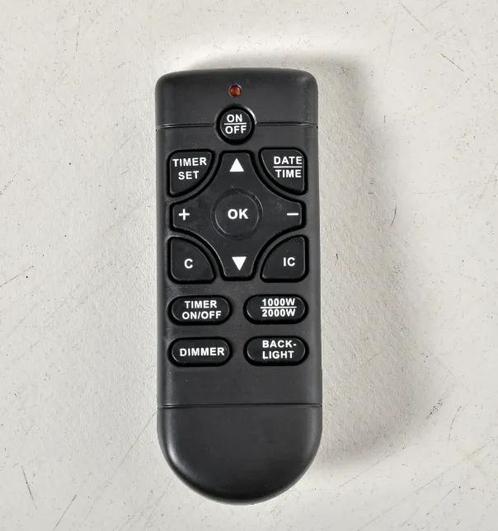 Elektrische Haard, 3D LED-Vlammen, Afstandsbediening, Timer,, Huis en Inrichting, Haarden, Nieuw, Verzenden