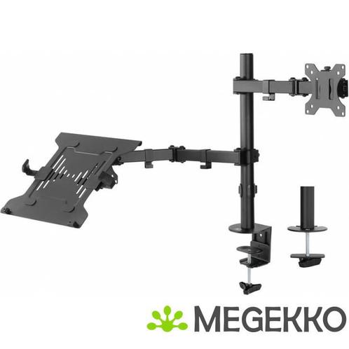 ACT Monitorarm max 32  met laptophouder, 1 scherm, Computers en Software, Monitoren, Nieuw, Verzenden
