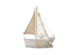 Maritiem Zeilboot 10 cm. Blauw Zeilboot de grotere, Hobby en Vrije tijd, Ophalen of Verzenden, Nieuw