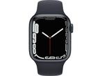 Apple Watch Series 7 (41mm) Zwart (Zwart), Verzenden, Zo goed als nieuw