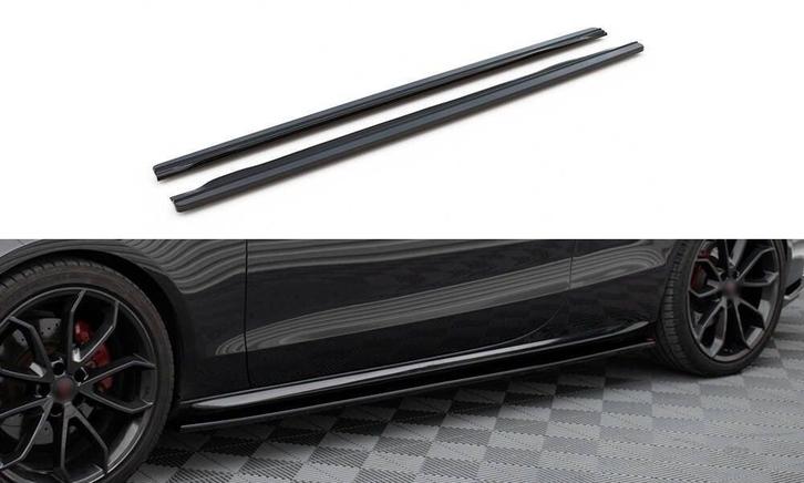 Side Skirts Diffuser voor Audi A5 8T/S5/S line Coupe /Cabrio, Auto diversen, Tuning en Styling, Ophalen of Verzenden