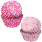PME Mini Cupcake Cups Bloemen Ø33mm 60st., Verzenden, Nieuw