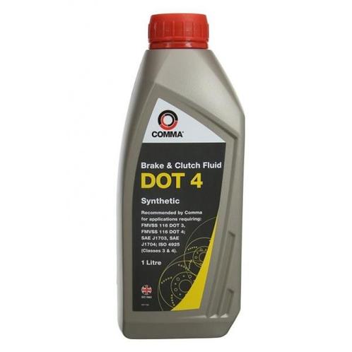Remvloeistof DOT 4 - 1 liter Comma BF41L (Remsysteem), Auto diversen, Autogereedschap, Nieuw, Verzenden