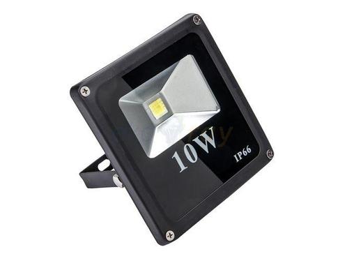 10W LED Schijnwerper Flat IP66 900 Lumen - Warm Wit, Tuin en Terras, Overige Tuin en Terras, Nieuw, Ophalen of Verzenden