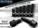 Zwarte wielbouten M14x1,5 Bolconisch 28mm (M14 x 1,5)