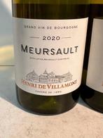 2020 Henri de Villamont Meursault - Bourgogne - 3 Flessen, Verzamelen, Wijnen, Nieuw