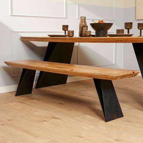 Eetkamerbank Extense | 220 cm, Huis en Inrichting, Stoelen, Nieuw, Ophalen of Verzenden