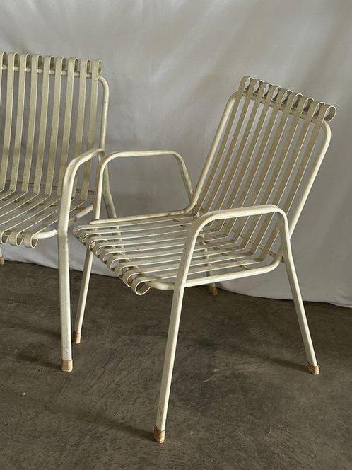 Stoel (2) - Metaal - Tuinbanken, Antiek en Kunst, Curiosa en Brocante