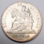 Guatemala. Un Peso 1896 (Zonder Minimumprijs)