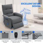 Fauteuil met armleuning - Relaxfauteuil - Relaxstoel - Elekt, Verzenden, Nieuw