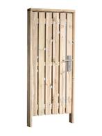 Grenen poort | Hoogte 190 cm | Incl. hang & sluitwerk & ko.., 1 tot 2 meter, Nieuw, IJzer, Minder dan 3 meter