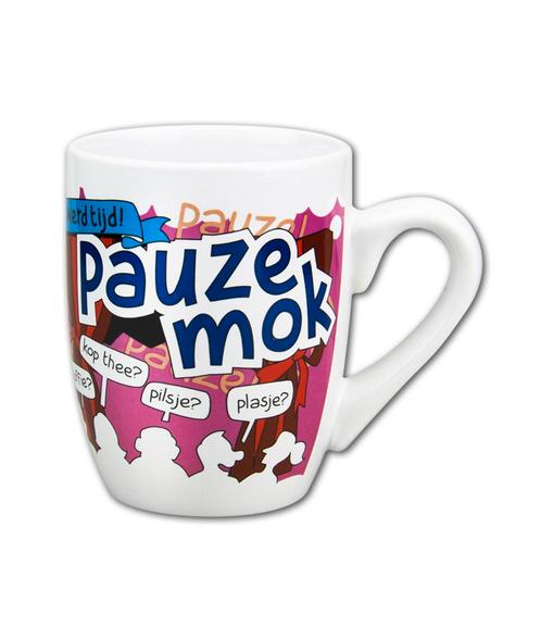 Mok Pauze 12cm, Huis en Inrichting, Keuken | Servies, Nieuw, Verzenden