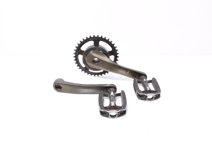 Cranks, trappers en tandwiel | Forza Florence, Fietsen en Brommers, Fietsonderdelen, Crankstel of Pedalen, Gebruikt