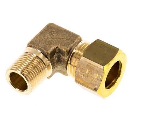 R 3/8 Buitendraad x 15mm Messing L-Knelfitting 90 graden, Doe-het-zelf en Verbouw, Overige Doe-het-zelf en Verbouw, Nieuw, Verzenden