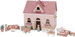 Little Dutch Houten poppenhuis small Pink FSC, Kinderen en Baby's, Speelgoed | Overig, Nieuw, Ophalen of Verzenden