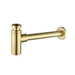 Sifon mat goud 5/4 x 32mm, Verzenden, Nieuw