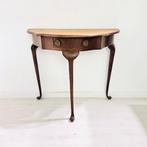 Bijzettafel - Georgische mahonie bijzettafel met lade -