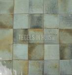Wandtegel hanoi celadon groen 10x10 wandtegel, Ophalen, Nieuw, 10 m² of meer, Wandtegels