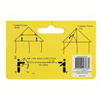 Benson Kleurrijke driehoek-vlieger - 120 cm - 1-lijns - I..., Ophalen of Verzenden, Nieuw