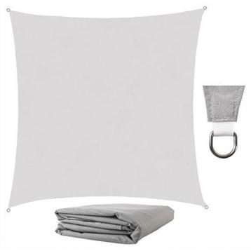 Malatec waterproof schaduwdoek grijs UV bestendig  3.6 x 3.6 beschikbaar voor biedingen